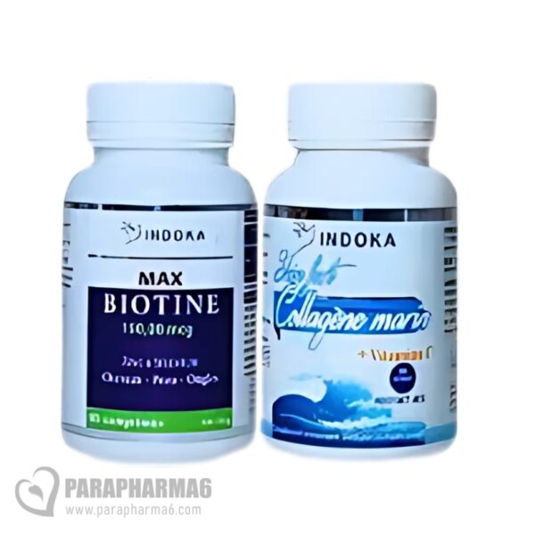 INDOKA PACK BEAUTE COLLAGENE + MAX BIOTINE 90COMP