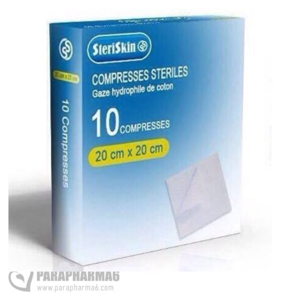 Compresses stériles 20*20cm/ 30*30cm/40*40cm 10 Unités