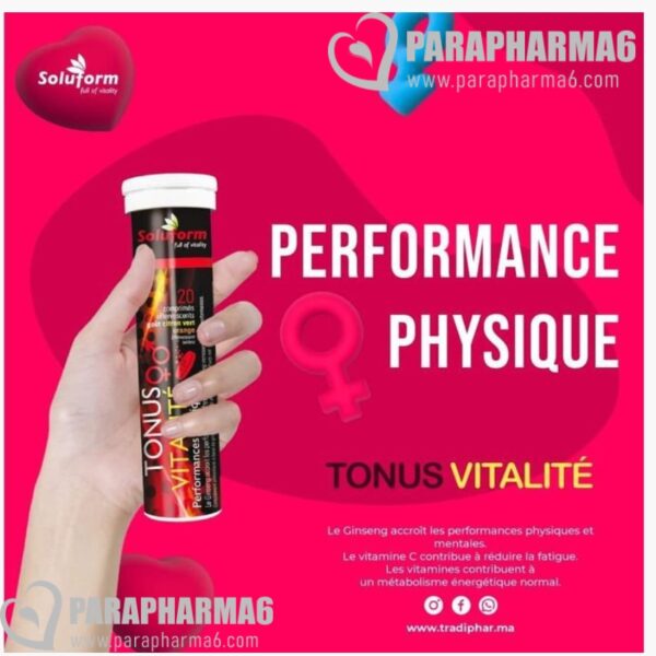 Soluform Tonus Vitalité Performances Physiques 20 Comprimés
