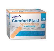 Sparadrap Prédécoupé Comfort plast B/500