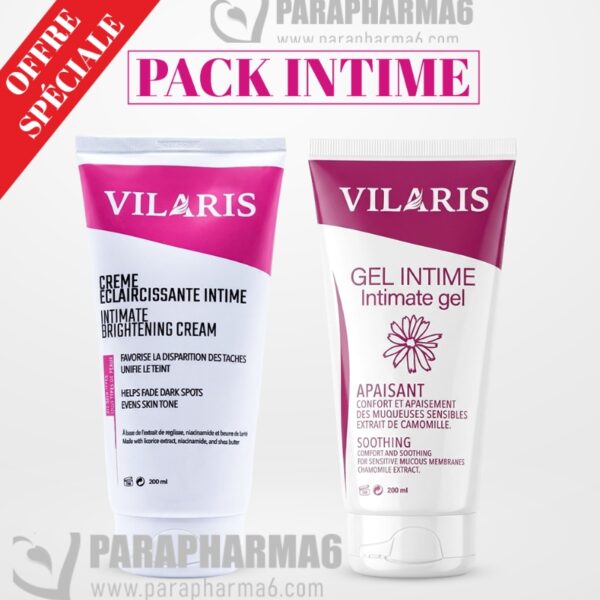 VILARIS PACK Gel Intime + Crème Éclaircissante Intime