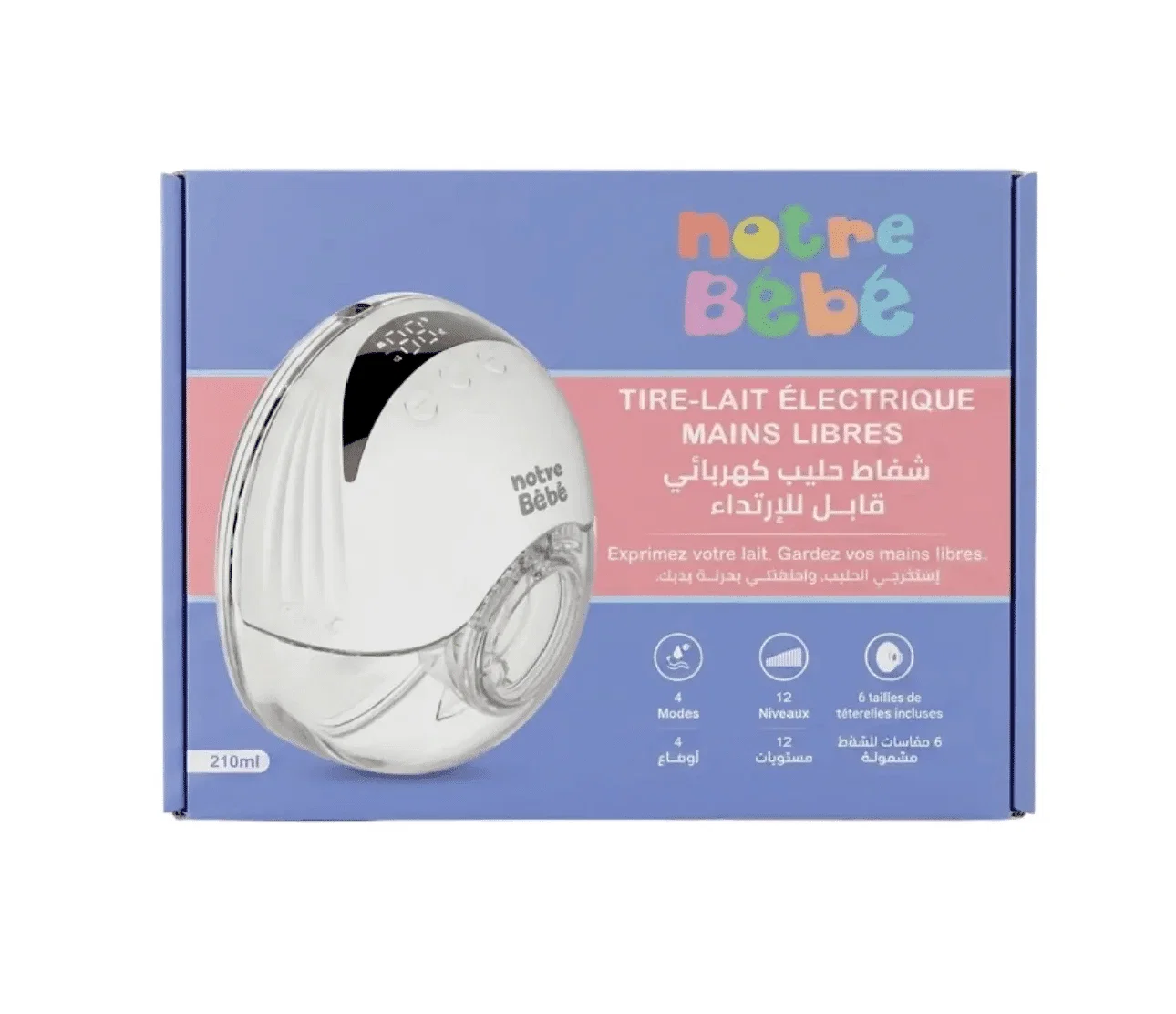 Notre-Bebe-Tire-Lait-Electrique-Mains-Libres-1-portable Notre-Bebe-Tire-Lait-Electrique