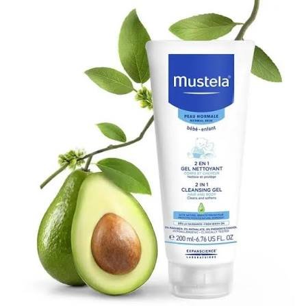 Mustela 2-en-1 Gel Lavant 200 ml | Corps & Cheveux
