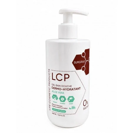 LCP Gel Bain Douche Dermo-Hydratant Aloe Vera 400ml Maroc