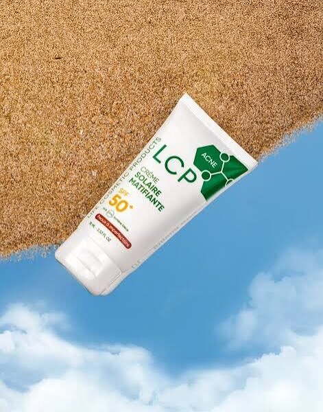 LCP Écran Solaire SPF50+ 75ml – Peaux Grasses & Mixtes